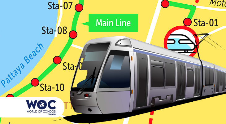 Pattaya’ya Tramvay Hattı Geliyor, Emlak Piyasası Yeni Duraklarını Belirliyor