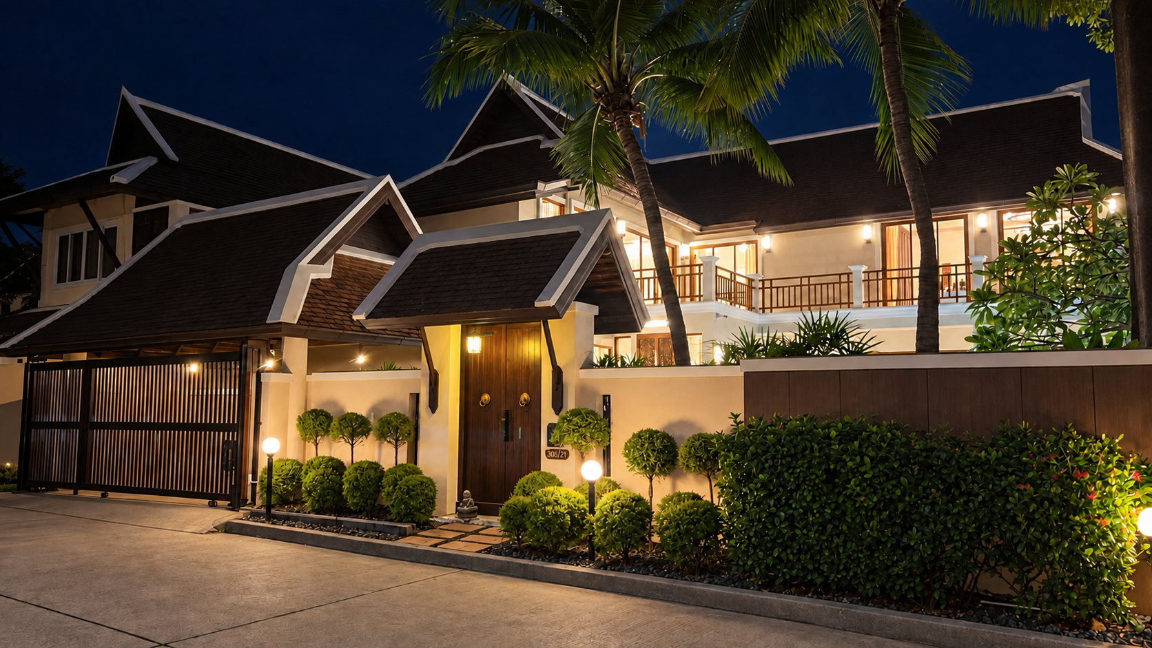 LUXURY THAI-BALI VILLA FOR SALE – PATTAYA