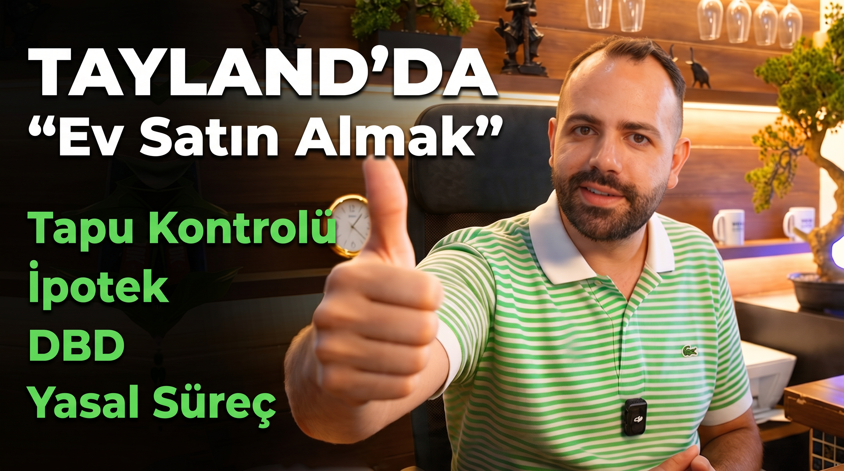 Tayland'da GÜVENLE Ev Sahibi Olmak | Tapu Kontrolü, İpotek, DBD Kontrolü ve Yasal Süreç