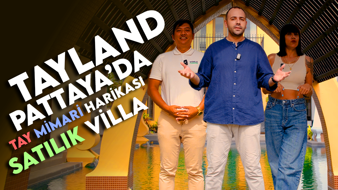 ทัวร์วิลล่าสำหรับขายในพัทยา ประเทศไทย! สถาปัตยกรรมไทย 🏝️